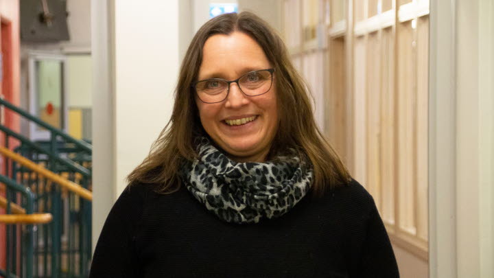 Katarina Larsson, boendepersonal på Vänerskolan.